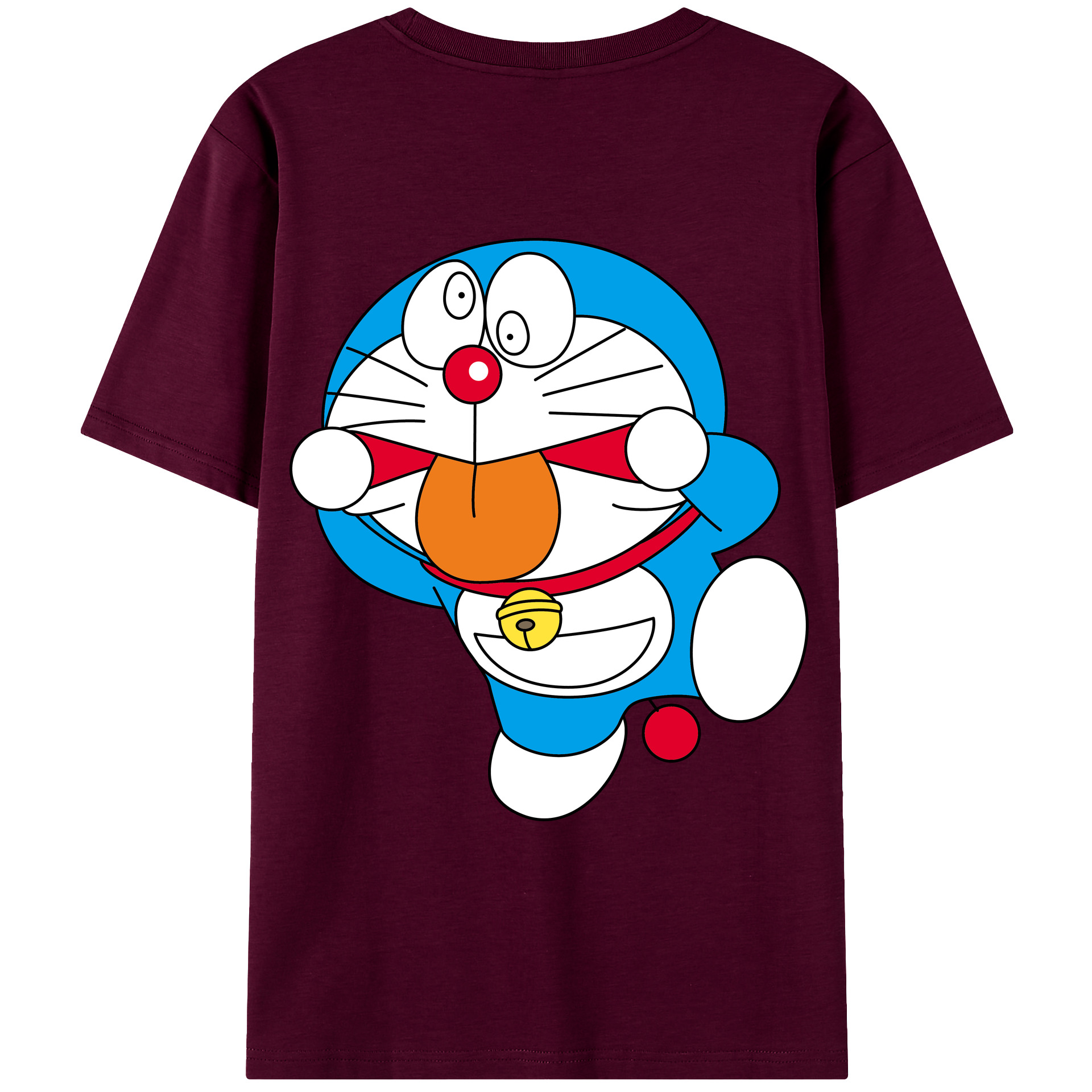 （画像用） ドラえもん Doraemon レディース半袖Tシャツ(バックプリント)